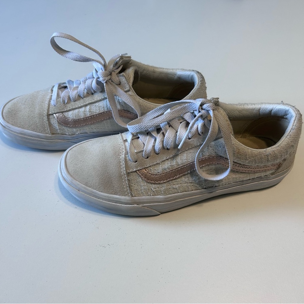 VANS Suede, Wool and Leather Sneaks